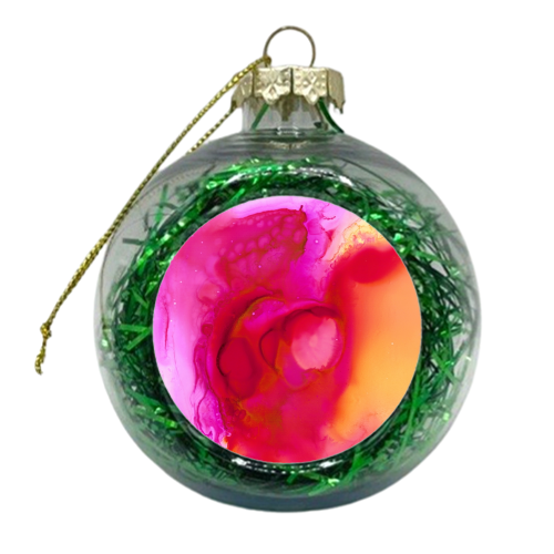 heat - xmas bauble by karen horn