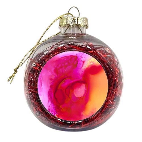 heat - xmas bauble by karen horn