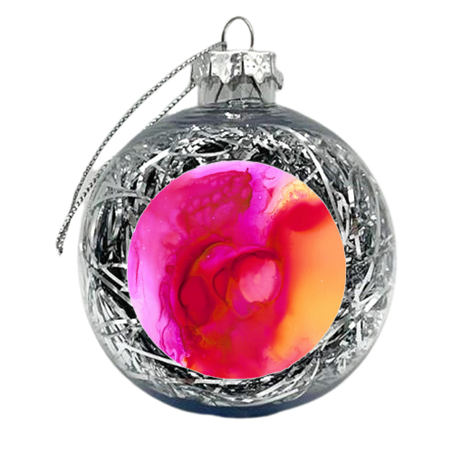 heat - xmas bauble by karen horn