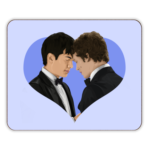 Heated Rivalry - designer placemat by Pink and Pip