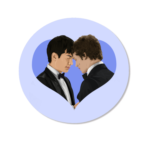 Heated Rivalry - Magnet by Pink and Pip