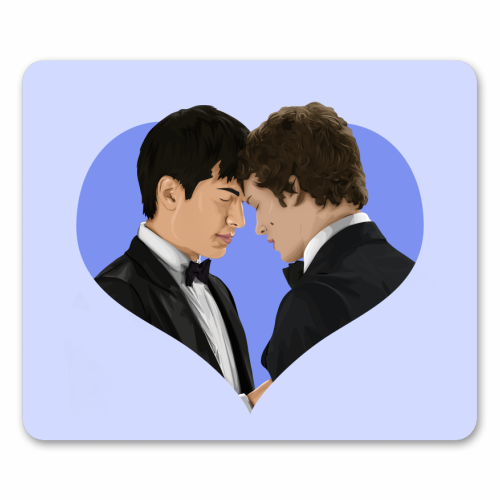 Heated Rivalry - mouse mat by Pink and Pip