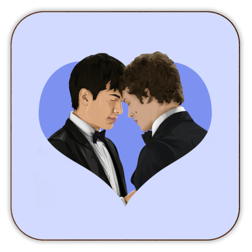 Heated Rivalry - personalised beer coaster by Pink and Pip