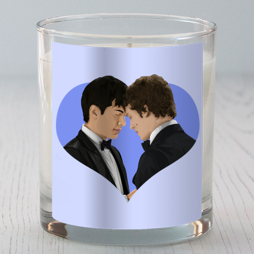 Heated Rivalry - scented candle by Pink and Pip