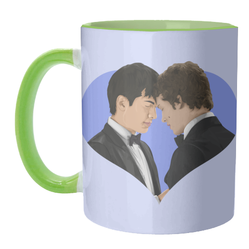 Heated Rivalry - unique mug by Pink and Pip