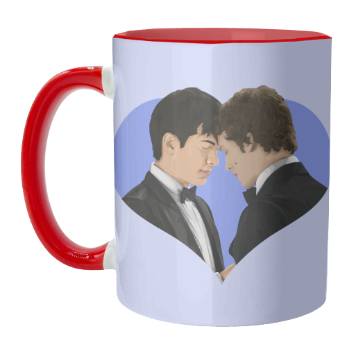 Heated Rivalry - unique mug by Pink and Pip
