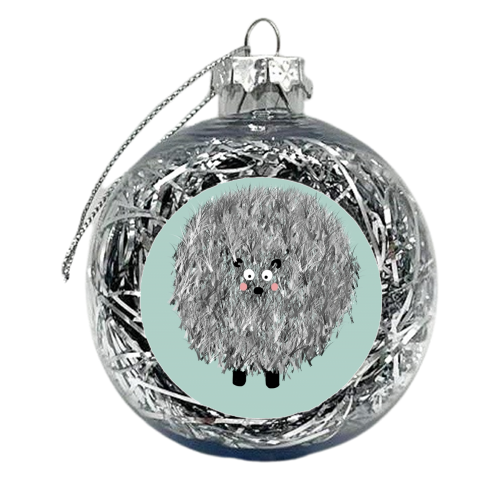 Hedgehog  - xmas bauble by Rebecca Charlotte Davies