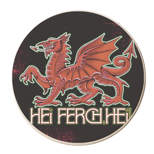 Hei Ferch Hei! (Hey, Girl Hey!) - personalised beer coaster by ARTECCO