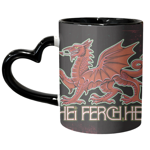 Hei Ferch Hei! (Hey, Girl Hey!) - unique mug by ARTECCO