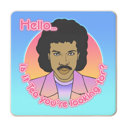 Hello... Is it Tea you're looking for - personalised beer coaster by Bite Your Granny