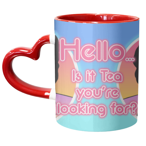Hello... Is it Tea you're looking for - unique mug by Bite Your Granny