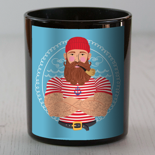 Hello Sailor Wellerman Sea Shanty - scented candle by Claire Atwood
