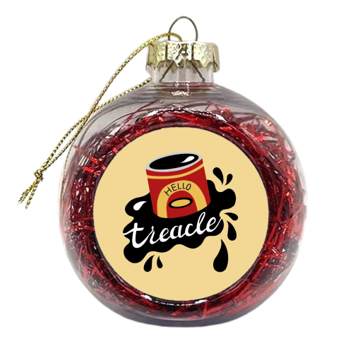 Hello Treacle - xmas bauble by Stonefoxes