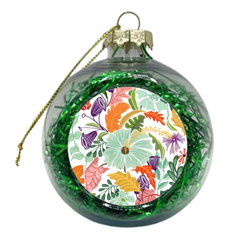 Hello Tropical - xmas bauble by Uma Prabhakar Gokhale