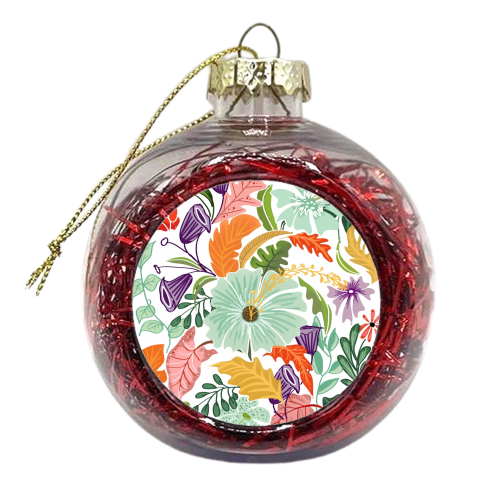 Hello Tropical - xmas bauble by Uma Prabhakar Gokhale