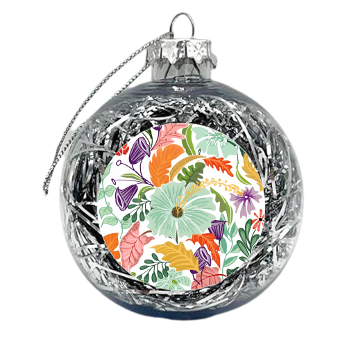 Hello Tropical - xmas bauble by Uma Prabhakar Gokhale