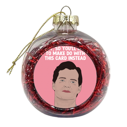 Henry Cavill - xmas bauble by Pink and Pip