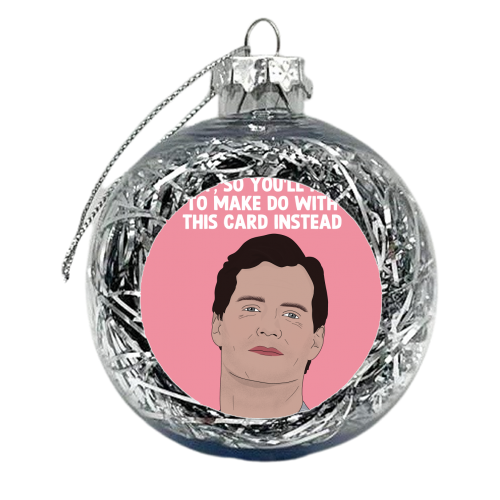 Henry Cavill - xmas bauble by Pink and Pip