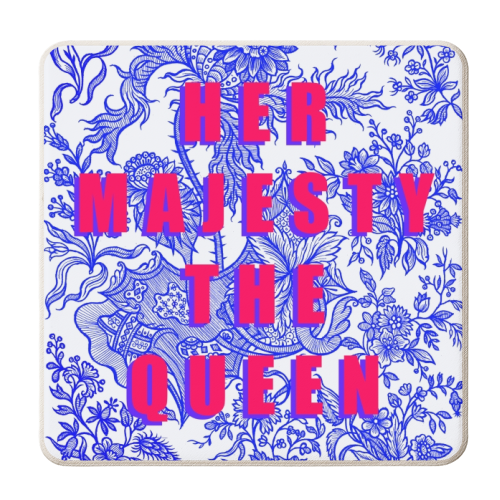 Her Majesty The Queen - personalised beer coaster by Eloise