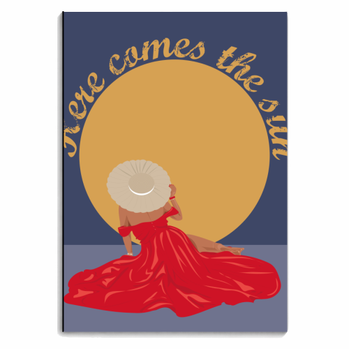 Here Comes The Sun - personalised A4, A5, A6 notebook by Luxe and Loco
