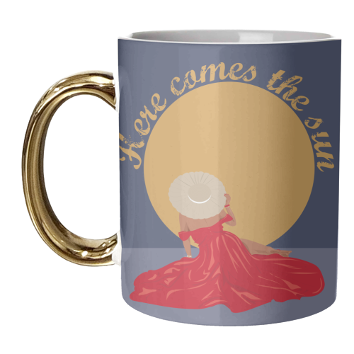 Here Comes The Sun - unique mug by Luxe and Loco