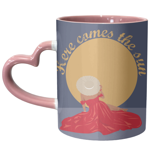 Here Comes The Sun - unique mug by Luxe and Loco