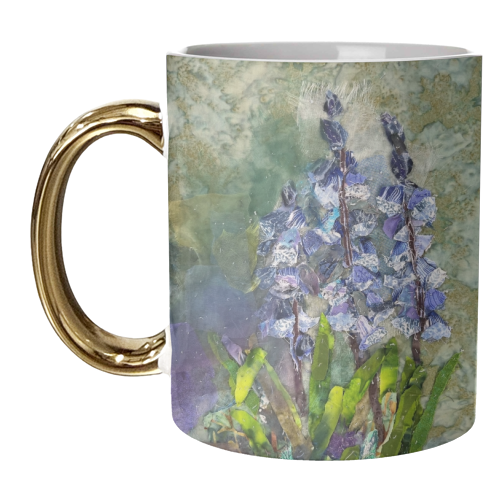 Herefordshire Bluebells - unique mug by Barbara Shaw