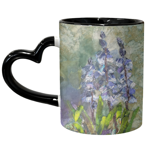 Herefordshire Bluebells - unique mug by Barbara Shaw