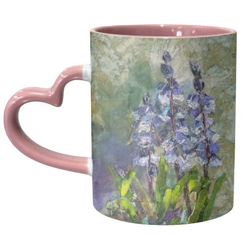 Herefordshire Bluebells - unique mug by Barbara Shaw