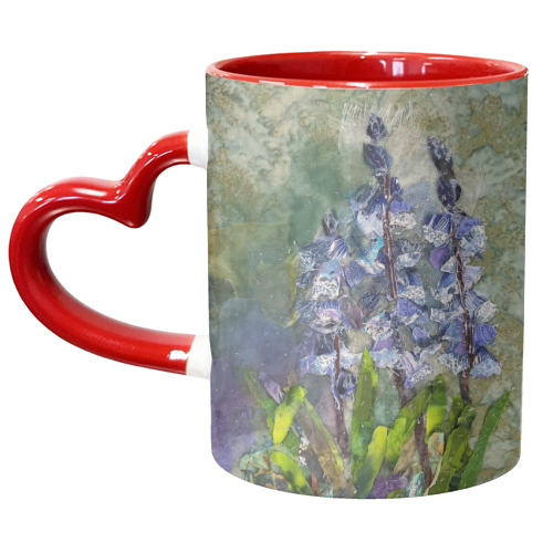 Herefordshire Bluebells - unique mug by Barbara Shaw