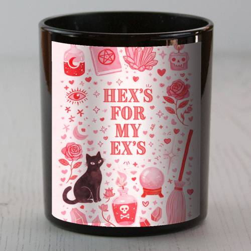 Hex's for my Ex's - scented candle by Lilly Rose
