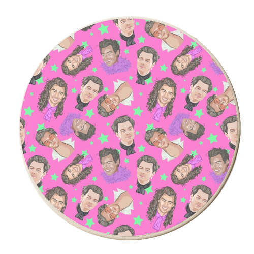 HEY HARRY - personalised beer coaster by Wallace Elizabeth