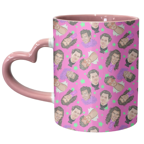HEY HARRY - unique mug by Wallace Elizabeth