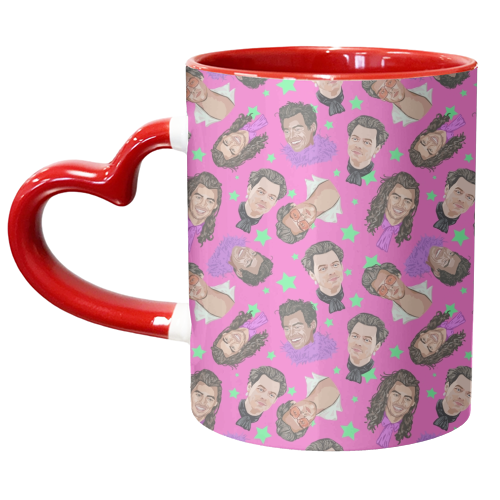 HEY HARRY - unique mug by Wallace Elizabeth