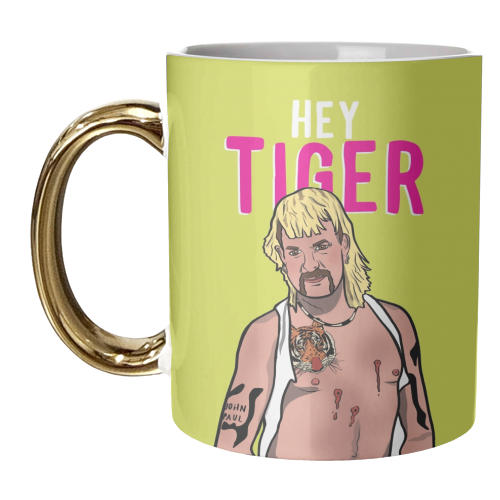 Hey Tiger - unique mug by Niomi Fogden