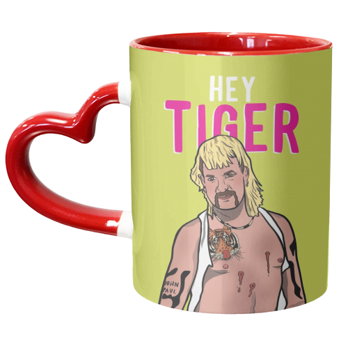Hey Tiger - unique mug by Niomi Fogden