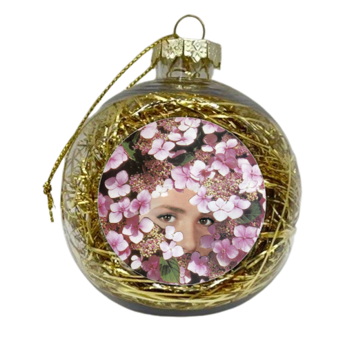 Hiding place - xmas bauble by Maya Land