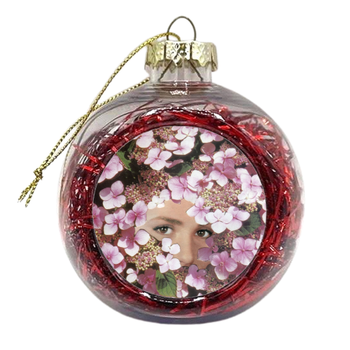 Hiding place - xmas bauble by Maya Land