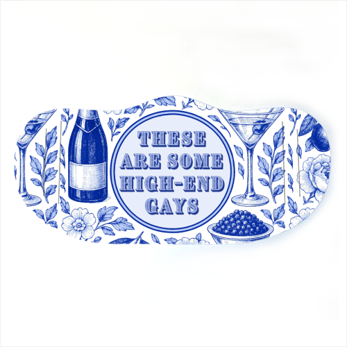 High-end Gays - face cover mask by Lilly Rose