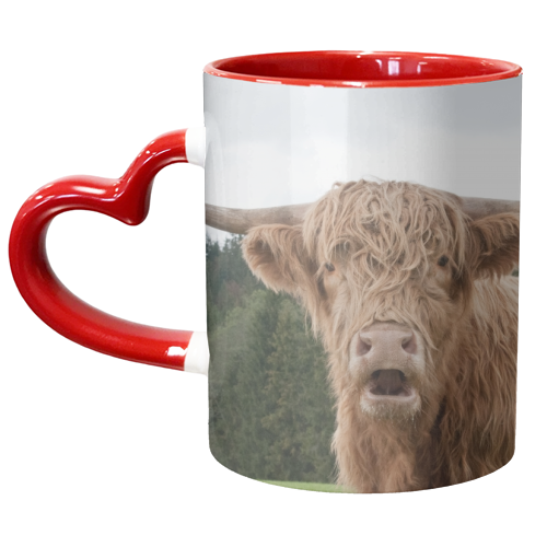 Highland Cow #1 #wall #art - unique mug by Anita Bella Jantz