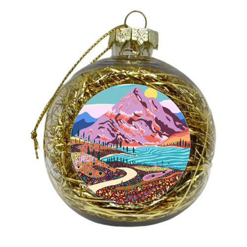 Highland Meadows - xmas bauble by Uma Prabhakar Gokhale