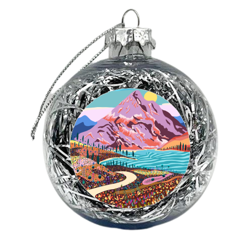 Highland Meadows - xmas bauble by Uma Prabhakar Gokhale
