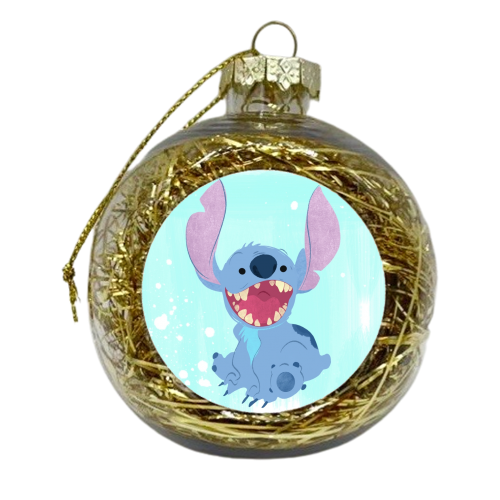 Hiiiiii - xmas bauble by Amy Lewis