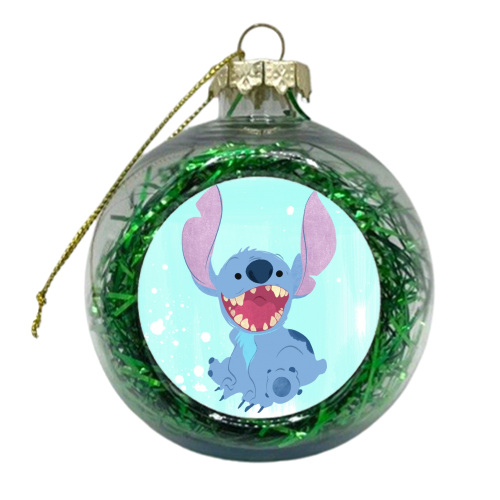 Hiiiiii - xmas bauble by Amy Lewis