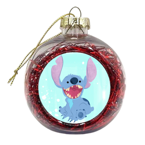 Hiiiiii - xmas bauble by Amy Lewis