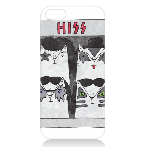 Hiss - unique phone case by Katie Ruby Miller