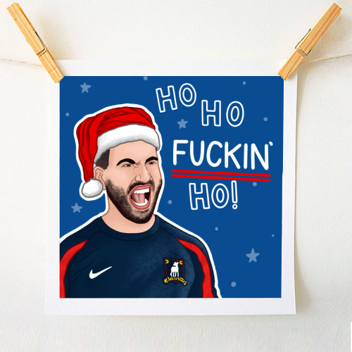 Ho Ho F*cking Ho - A1 - A4 art print by Loren Grosvenor