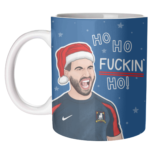 Ho Ho F*cking Ho - unique mug by Loren Grosvenor