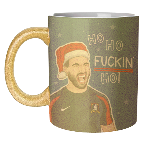 Ho Ho F*cking Ho - unique mug by Loren Grosvenor