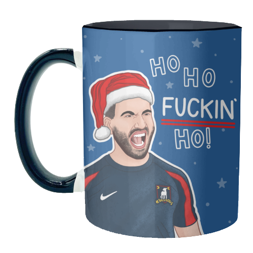 Ho Ho F*cking Ho - unique mug by Loren Grosvenor